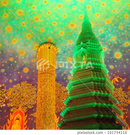 泰國曼谷白南寺翡翠寺 101734118