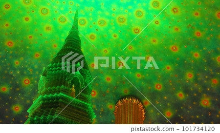 泰國曼谷白南寺翡翠寺 泰國曼谷白南寺翡翠寺 101734120