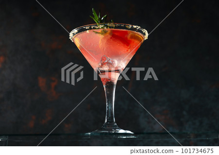 Grapefruit cocktail, alcohol or non alcoholic drink for party Grapefruit cocktail, alcohol or non alcoholic drink for party 101734675