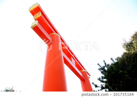 平安神宮大鳥居 平安神宮大鳥居 Vermillion 101735184