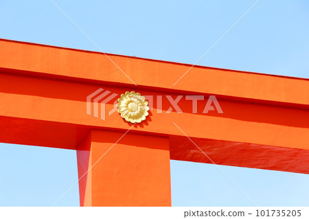 平安神宮大鳥居 平安神宮大鳥居 Vermillion 101735205