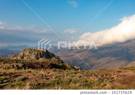Andringitra national park,mountain landscape, Madagascar wilderness landscape 101735629