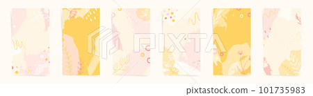 Summer aesthetic sunny story cover design. Social media stories post template with tropical golden sunshine backgrounds. Abstract concept set for poster, post, banner. Vector. Summer aesthetic sunny story cover design. Social media stories post template with tropical golden sunshine backgrounds. Abstract concept set for poster, post, banner. Vector. 101735983