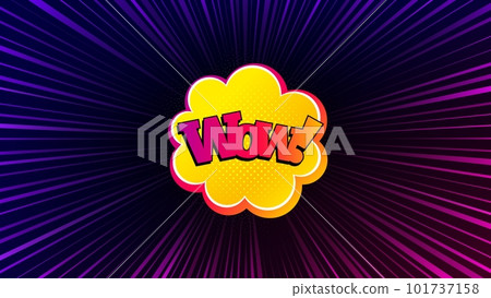 Sunburst ray beam banner. Wow comic bubble banner. Discount sticker shape. Sale coupon icon. Offer explosion background. Sun burst ray effect. Wow bubble badge. Vector Sunburst ray beam banner. Wow comic bubble banner. Discount sticker shape. Sale coupon icon. Offer explosion background. Sun burst ray effect. Wow bubble badge. Vector 101737158