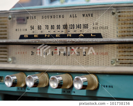 nostalgic retro radio deck 101738156