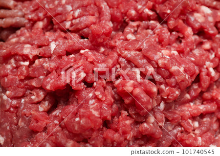 Ingredient for cooking grilled meat - ground meat 101740545