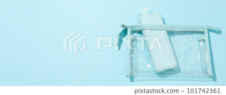 Toilet bag for different toilet and self care accessories 101742361