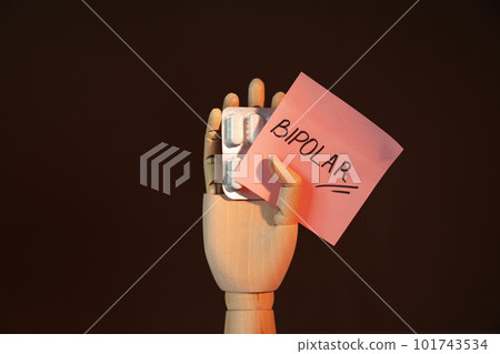 Mental disorders concept - composition for Bipolar disorder Mental disorders concept - composition for Bipolar disorder 101743534