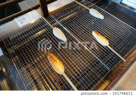 Hand-baked sasa-kamaboko Hand-baked sasa-kamaboko 101746651