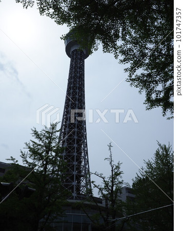 仰望橫濱港未來海洋大廈 101747357