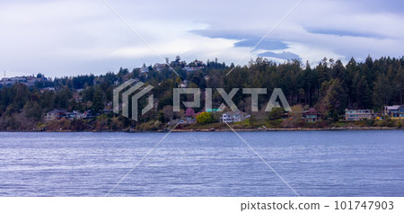 Homes on the Pacific Ocean Coast. Homes on the Pacific Ocean Coast. 101747903