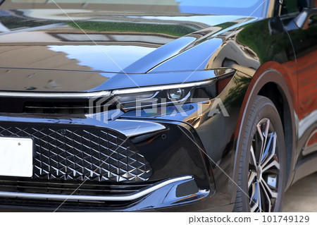 黑色轎車形象 101749129