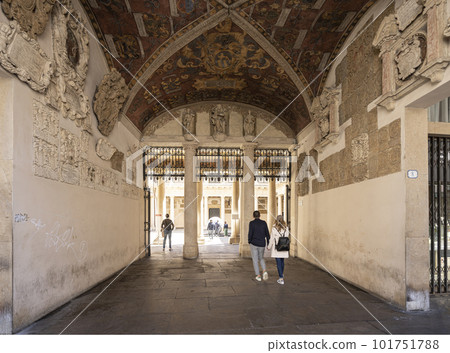 Bo palace in Padua, Italy Bo palace in Padua, Italy 101751788