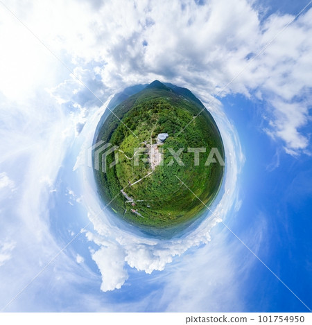 "Yamanashi Prefecture" Drone captures the beautiful forest with a spherical camera Kiyosato "Yamanashi Prefecture" Drone captures the beautiful forest with a spherical camera Kiyosato 101754950