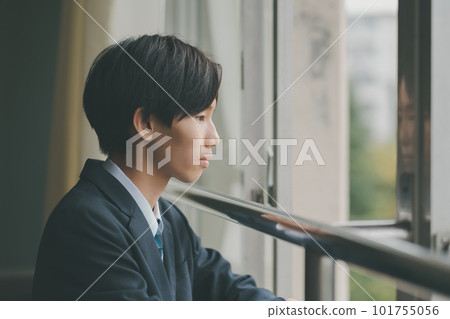 male, junior high school student, junior high student 101755056