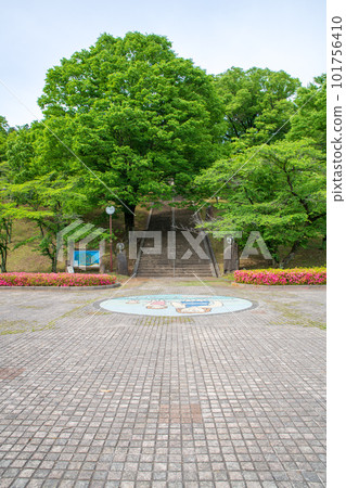 Katayama Park Scenery near the entrance Sano City, Tochigi Prefecture 101756410
