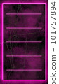 [Vertical] Pink neon background material with ruled lines 101757894