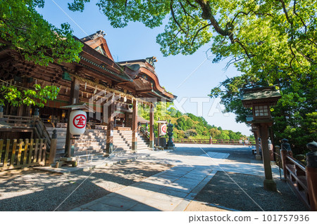 Kotohira Shrine (Konpira-san): The main shrine Kotohira Shrine (Konpira-san): The main shrine 101757936