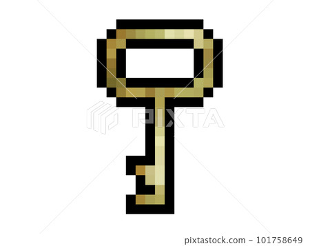 pixel art of key 101758649
