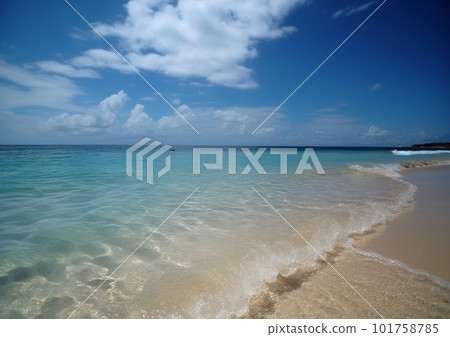 Beautiful beach Beautiful beach 101758785