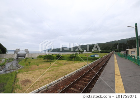 Iwate Ofunato Sanriku Railway Homine Station 101759071