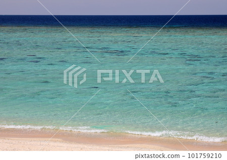 Sesoko, Motobu-cho, Kunigami-gun, Okinawa Prefecture A view of the Sesoko blue sea from Sesoko Beach on Sesoko Island Sesoko, Motobu-cho, Kunigami-gun, Okinawa Prefecture A view of the Sesoko blue sea from Sesoko Beach on Sesoko Island 101759210