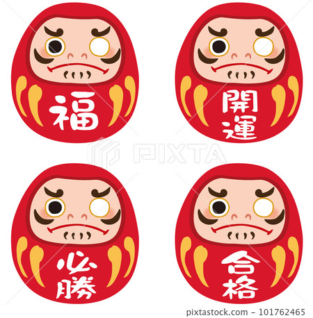 達摩達磨祝你好運 101762465
