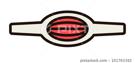 肌肉圖標。肌肉纖維。向量。 101763382