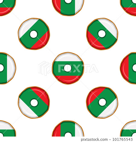 Pattern cookie with flag country Bulgaria in tasty biscuit Pattern cookie with flag country Bulgaria in tasty biscuit 101765543