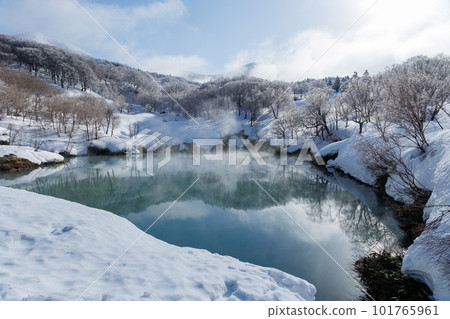 八甲田十和田黃金線開通前的地獄沼（青森縣青森市） 101765961
