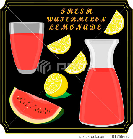 Various sweet tasty natural lemonade 101766652
