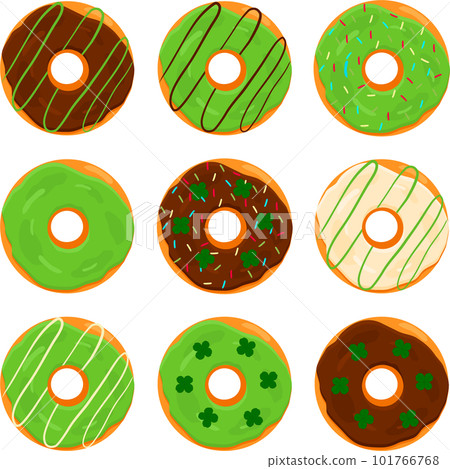 big set doughnuts 101766768