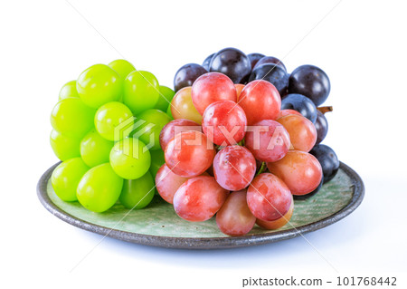 Grape Pione, Shine Muscat, and Queen Nina 101768442