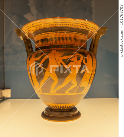 Decorated vase from ancient Greece Decorated vase from ancient Greece 101768708
