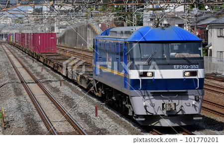 EF210-352+集裝箱列車常磐線 101770201