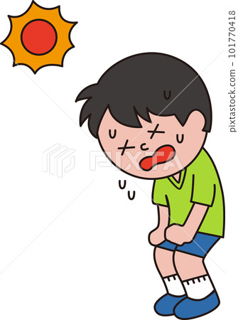 中暑的孩子 101770418