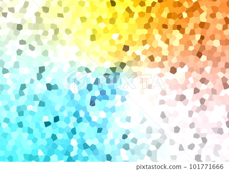 Background image with shining stained glass (orange and light blue) Background image with shining stained glass (orange and light blue) 101771666