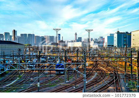 JR東日本大井東京貨運站站外景 JR東日本大井東京貨運站站外景 101772370