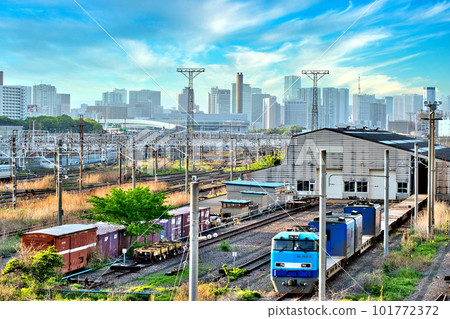JR東日本大井東京貨運站站外景 101772372