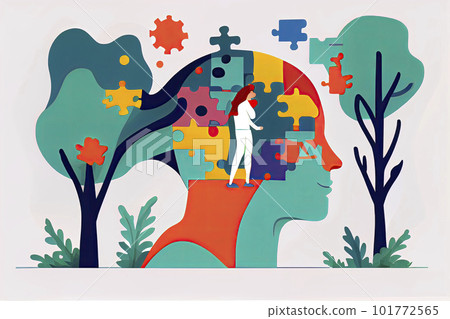 Solving mental problems and issues. Mind health and balance, mindfulness and decisions for soundness Solving mental problems and issues. Mind health and balance, mindfulness and decisions for soundness 101772565