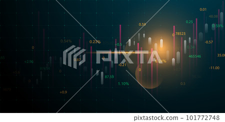 business vector illustration design Stock market charts or Forex trading charts for business and finance ideas. business vector illustration design Stock market charts or Forex trading charts for business and finance ideas. 101772748