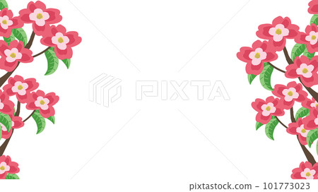 Dogwood red frame Dogwood red frame 101773023