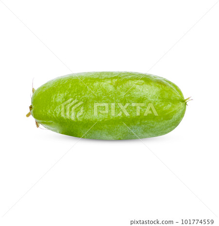Bilimbi fruit (Bilimbing, Averrhoa bilimbi Linn) isolated on white background 101774559