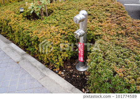 Firefighting equipment and stand-type water inlets installed in the city Firefighting equipment and stand-type water inlets installed in the city 101774589