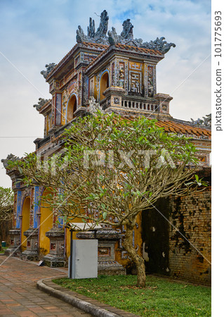 Imperial Royal Palace of Nguyen dynasty in Hue, VIETNAM. 101775693