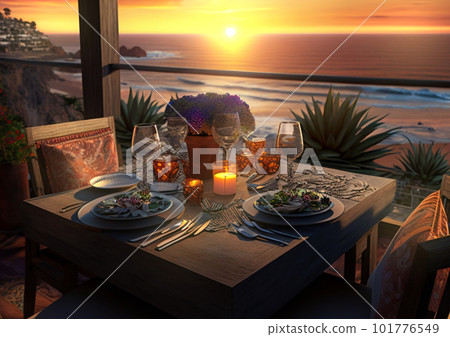 Resort hotel dinner Resort hotel dinner 101776549
