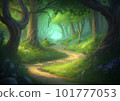 In the mysterious forest 101777053
