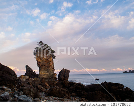 Afternoon Sky and Sanno Rock 101778692