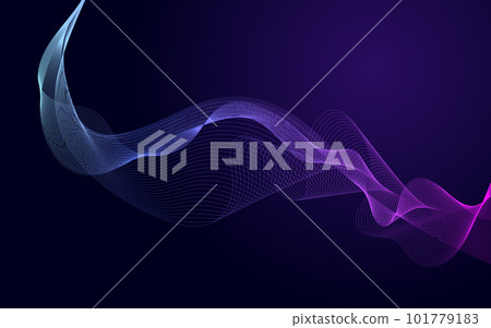 漸變波形圖像 漸變波形圖像 101779183