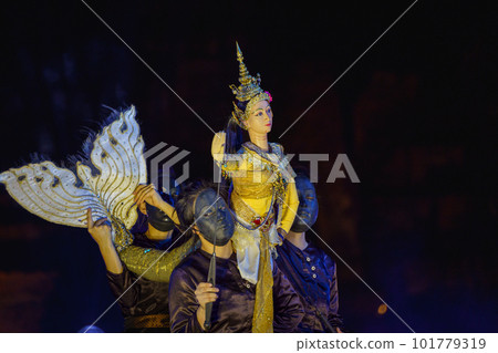 泰國木偶戲（美人魚天鵝火柴人） 101779319